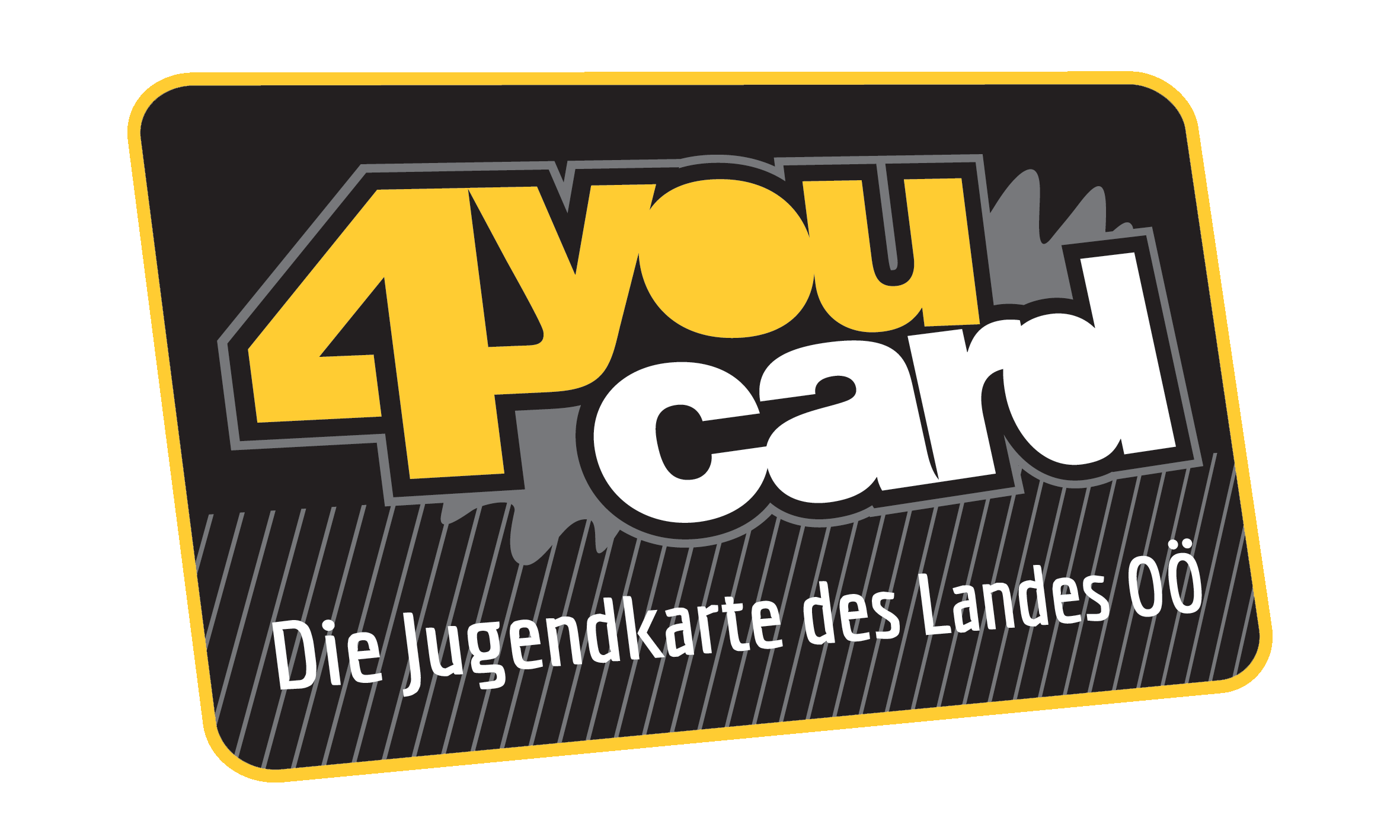 Logo 4you card - die Jugendkarte des Landes OÖ