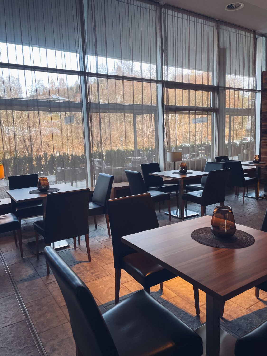 Frühstückslounge in der Lobby